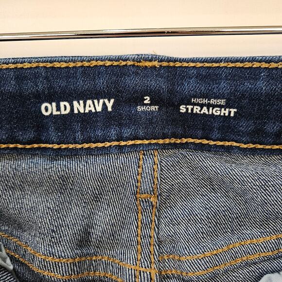 Old Navy Women's High Rise Jeans - Indigo - Picture 3 of 9